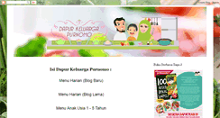 Desktop Screenshot of dapurkeluargapurnomo.blogspot.com