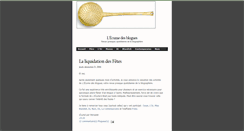 Desktop Screenshot of lecumedesblogues.blogspot.com