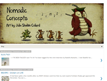 Tablet Screenshot of nomadicconcepts.blogspot.com