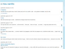 Tablet Screenshot of omeucantito.blogspot.com