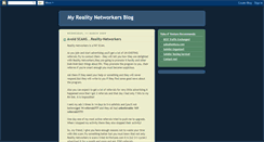 Desktop Screenshot of my-reality-networkers.blogspot.com