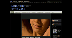 Desktop Screenshot of indianhotsites.blogspot.com