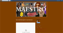 Desktop Screenshot of maestrofashion.blogspot.com