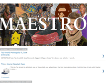 Tablet Screenshot of maestrofashion.blogspot.com
