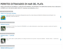 Tablet Screenshot of perritoextraviado.blogspot.com