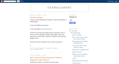Desktop Screenshot of guerillahost.blogspot.com