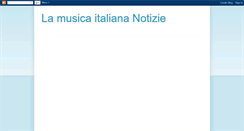 Desktop Screenshot of noteitalia.blogspot.com