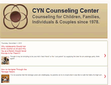 Tablet Screenshot of cyncounseling.blogspot.com