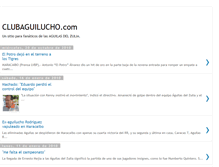 Tablet Screenshot of clubaguilucho.blogspot.com