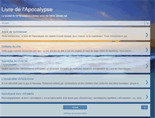 Tablet Screenshot of livre-de-l-apocalypse.blogspot.com