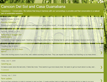 Tablet Screenshot of canciondelsol.blogspot.com