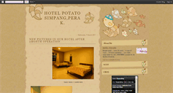 Desktop Screenshot of potatohotel.blogspot.com