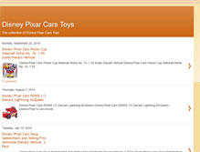 Tablet Screenshot of disney-pixar-cars-toys.blogspot.com