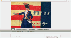 Desktop Screenshot of alexmyerswriting.blogspot.com