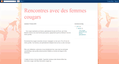 Desktop Screenshot of femmescougars.blogspot.com