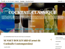 Tablet Screenshot of cocktailclassique.blogspot.com