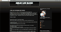 Desktop Screenshot of abajolosblogs.blogspot.com