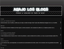 Tablet Screenshot of abajolosblogs.blogspot.com