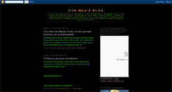 Desktop Screenshot of donwea.blogspot.com