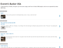 Tablet Screenshot of everettsbunker.blogspot.com
