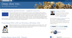 Desktop Screenshot of deepdiveinto.blogspot.com