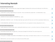 Tablet Screenshot of interestingmonstah.blogspot.com