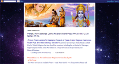 Desktop Screenshot of kaalsarpapuja.blogspot.com