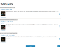 Tablet Screenshot of igtsneakers.blogspot.com