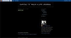 Desktop Screenshot of capitalxwalk4life.blogspot.com