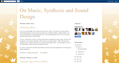 Desktop Screenshot of luxsounds.blogspot.com