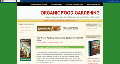 Desktop Screenshot of organicfoodgardens.blogspot.com