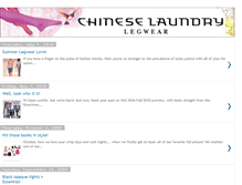 Tablet Screenshot of chineselaundrylegwear.blogspot.com