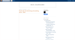 Desktop Screenshot of hcgdangersjfyud.blogspot.com