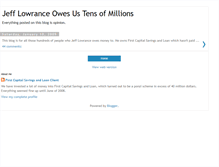 Tablet Screenshot of jefflowranceowesusmoney.blogspot.com