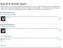 Tablet Screenshot of diyrepair.blogspot.com