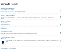 Tablet Screenshot of comandohackerdownloads.blogspot.com
