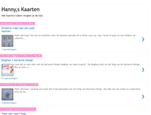 Tablet Screenshot of hannyskaarten.blogspot.com