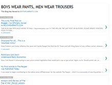 Tablet Screenshot of boyswearpants.blogspot.com