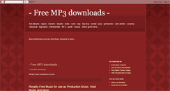 Desktop Screenshot of freemp3s-allmediadownloads.blogspot.com