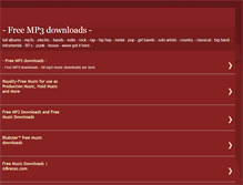 Tablet Screenshot of freemp3s-allmediadownloads.blogspot.com