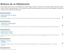 Tablet Screenshot of bitacoradeunbibliotecario.blogspot.com