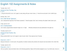 Tablet Screenshot of english102assignments.blogspot.com