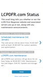 Mobile Screenshot of lcpdfr-status.blogspot.com