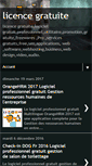 Mobile Screenshot of licence-gratuite.blogspot.com