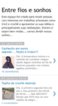 Mobile Screenshot of entre-fios-e-sonhos.blogspot.com