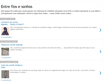 Tablet Screenshot of entre-fios-e-sonhos.blogspot.com