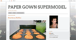 Desktop Screenshot of papergownsupermodel.blogspot.com