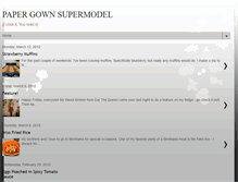 Tablet Screenshot of papergownsupermodel.blogspot.com