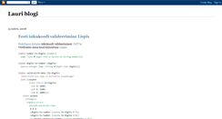 Desktop Screenshot of laurum.blogspot.com