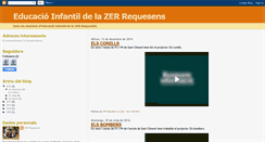 Desktop Screenshot of educacioinfantilzerrequesens.blogspot.com